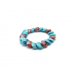 Murano Glass Bracelet - Mod. Monica, 21 cm (Available in 3 Colours)