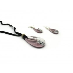 70% di Sconto - Parure in vetro di Murano Mod. Veve Style 50 cm (Disponibile in 4 Colori)ri)