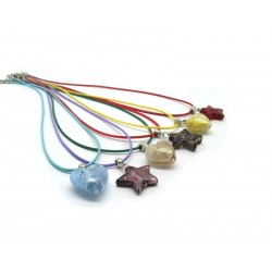 Pendant in Murrina - Mod. Alessia - 22 mm in Diameter (Available in 10 assorted Colours)