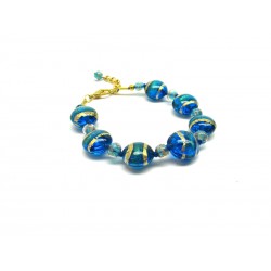 Murano Glass Bracelet - Mod. Clarissa, 21 cm