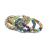 Murano Glass Bracelet - Mod. Sommerso, 21 cm (Available in 10 Colours)