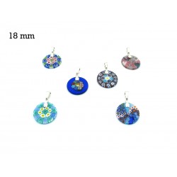 Murrina Pendant Mod. Fortuny, 18 mm in diameter (Available in 15 assorted Colours)