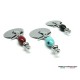 Pizza cutter wheel in real Murano Glass and metal, 15 cm (Available in assorted Colors)