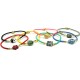 Murano Glass Bracelet - Mod. Aurora 21 cm (Available 10 colors)