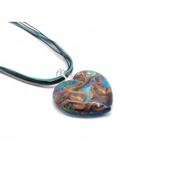Collana in Vetro di Murano - Mod. Romantica, 45 cm (Disponibile in 5 Colori)