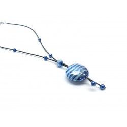 Murano Glass Necklace - Mod. Olivia, 45 cm (Available in 5 Colours)