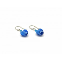 Murano Glass Earrings - Mod. Giulia, 12 mm (Available in 6 Colours)