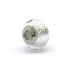 Pandora Style Bead (Mod. FA51) in authentic Murano Glass and 925 Italian Sterling Silver