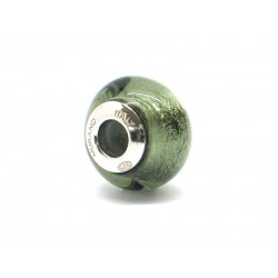 Pandora Style Bead (Mod. FA63) in authentic Murano Glass and 925 Italian Sterling Silver