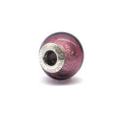Pandora Style Bead (Mod. FA68) in authentic Murano Glass and 925 Italian Sterling Silver