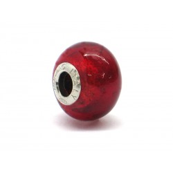 Pandora Style Bead (Mod. FO94) in authentic Murano Glass and 925 Italian Sterling Silver