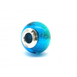 Pandora Style Bead (Mod. RSD1) in authentic Murano Glass and 925 Italian Sterling Silver