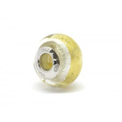 Perla style Pandora (Mod. RSD12) in autentico Vetro di Murano e Argento 925