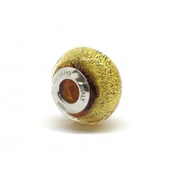 Perla style Pandora (Mod. FO106) in autentico Vetro di Murano e Argento 925