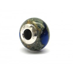 Perla style Pandora (Mod. RST7) in autentico Vetro di Murano e Argento 925