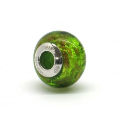 Perla style Pandora (Mod. RSC6) in autentico Vetro di Murano e Argento 925