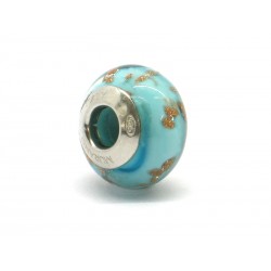 Perla style Pandora (Mod. RAM6) in autentico Vetro di Murano e Argento 925
