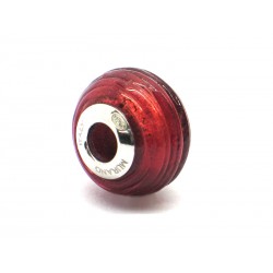 Pandora Style Bead (Mod. FARIG87) in authentic Murano Glass and 925 Italian Sterling Silver