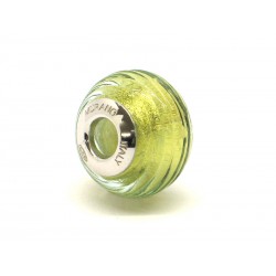 Perla style Pandora (Mod. FARIG86) in autentico Vetro di Murano e Argento 925