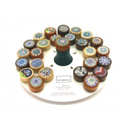 Espositore per Murrine 71 pezzi Misure Assortite