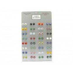 Espositore per Murrine 71 pezzi Misure Assortite