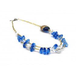 70% off - Murano Glass Necklace, Mod. Ida (45 cm)