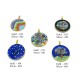 Pendente in vetro di Murrina, Diam - 23 mm (B23) - Doge Design